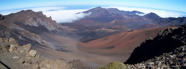 Haleakala crater